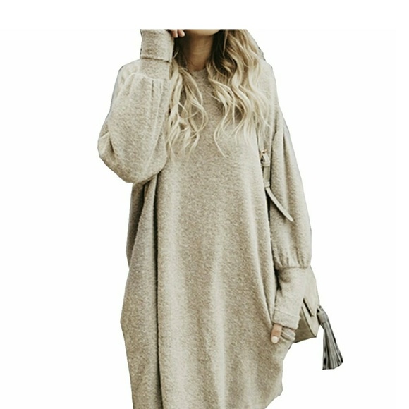ATALIA Oversized Sweater Dress - Picture 5 of 6